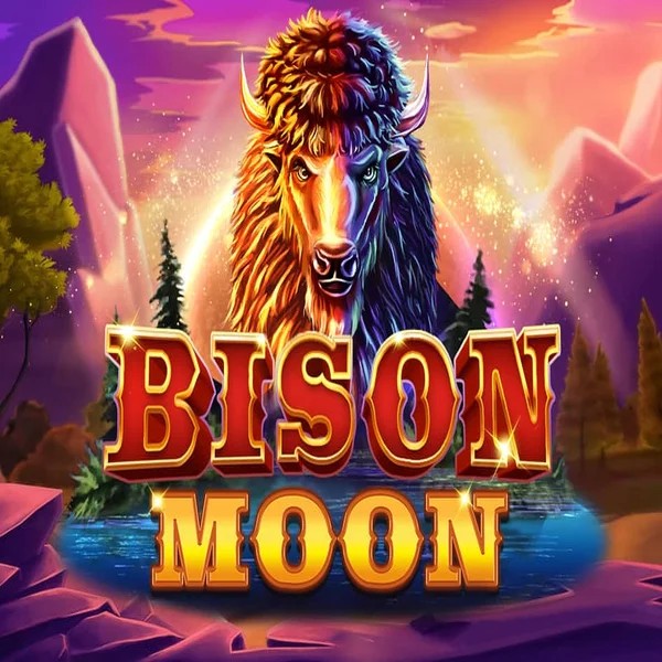Slots logo of Bison Moon from Northern Lights Gaming at Betcave Casino