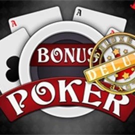 Try Bonus Poker Deluxe - 3 Hands slot by RTG (Reel Time Gaming) on betcavecasinos-es.com – logo image