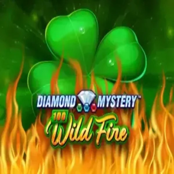 Official Slots logo: Diamond Mystery 100 Wild Fire by Greentube at Betcave Casino