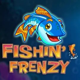 Official Slots logo: Fishin Frenzy by Blueprint Gaming at Betcave Casino