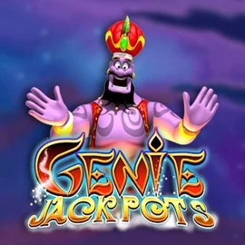 Genie Jackpots logo by Blueprint Gaming Betcave Casino