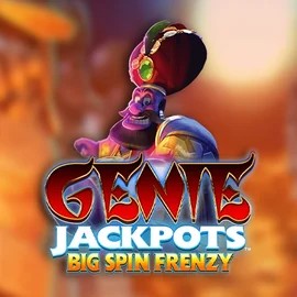 Genie Jackpots: Big Spin Frenzy logo – Jackpots by Blueprint Gaming at Betcave Casino
