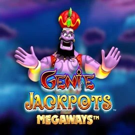 Genie Jackpots Megaways logo by Blueprint Gaming at Betcave Casino