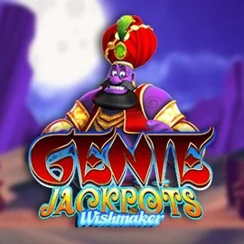 Jackpots logo of Genie Jackpots Wishmaker from Blueprint Gaming at Betcave Casino