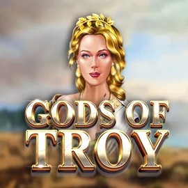 Gods of Troy logo by Red Tiger Gaming at Betcave Casino